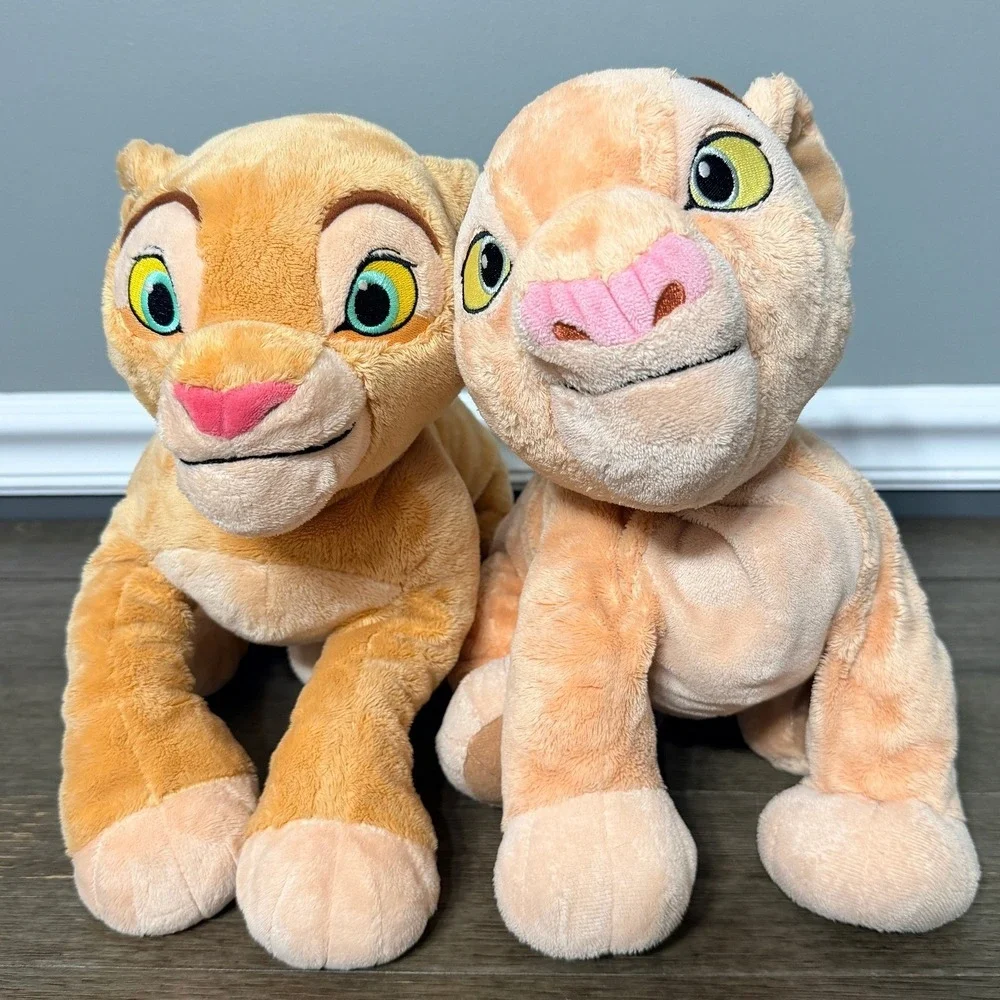 Disney Store Lion King Simba & Nala Plush‎ Set